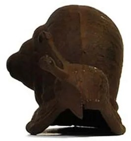 Öntöttvas állatdísz, csiga, nagy