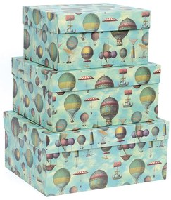 Ajándékdoboz készlet 3 db-os Air Baloons – Kartos