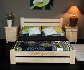 AMI nábytek Fenyőfa ágy Kati 160x200 cm fenyő