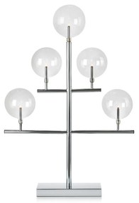 Markslöjd 704820 - Karácsonyi gyertyatartó MAESTRO 5xE5/0,8W/230/12V króm