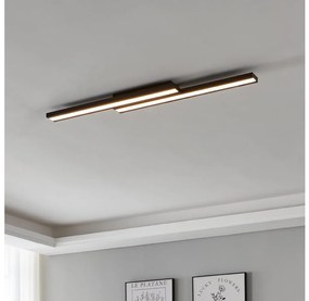 Eglo Eglo 31715 - LED RGBW dimmelhető mennyezeti lámpa SALITERAS-Z 20,4W/230V fekete EG31715