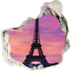 3d lyuk fal dekoráció Eiffel-torony párizs nd-p-74472926