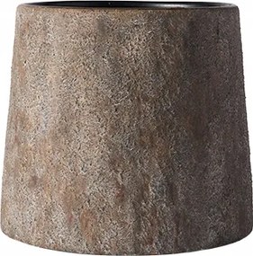 Muubs Haru Kültéri Terrakotta virágtartó 26 cm Szürke