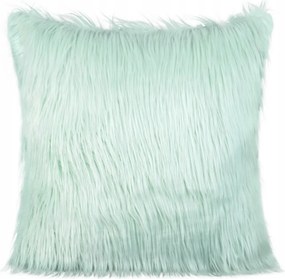 Párnahuzat 55x55 Szőrös világos menta