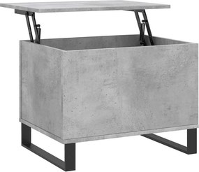 vidaXL betonszürke szerelt fa dohányzóasztal 60 x 44,5 x 45 cm