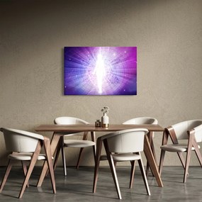 Absztrakt kép - Nő (90x60 cm)