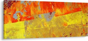 Absztrakció kép - festmény (120x50 cm)