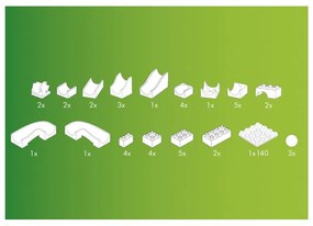 Golyópálya kiegészítő készlet - Hubelino