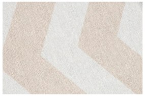 Optical bézs-fehér futószőnyeg, 80 x 130 cm - Floorita