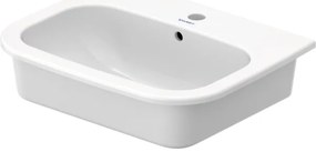 Duravit 337540000 - Beépíthető mosdó D-CODE 54,5x43,5 cm kerámia/fényes fehér