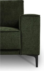 Zöld zsenília sarokkanapé (bal oldali-heverő résszel) Copenhagen – Scandic