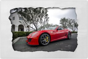 Poszterek 120x80 Piros Ferarri