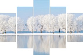 Egy kép egy téli tájról (150x105 cm)