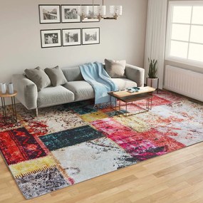 többszínű mosható csúszásgátló szőnyeg 400 x 300 cm