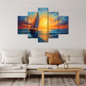 Kép - Vitorlások (150x105 cm)