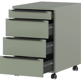 Zöldesszürke szekrény 42x63 cm Mailand – Germania