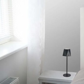 LED Dimmelhető Asztali lámpa tölthető LED/4W/5V 3000-6000K 1800 mAh fekete