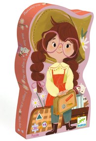 Formadobozos puzzle - Mia utazása, 36 db-os - Mia's Journey