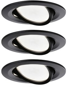 Paulmann 94471 - KÉSZLET 3xLED/6W IP23 Fürdőszobai beépíthető lámpa NOVA 230V
