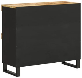 tömör mangófa tálalószekrény 85 x 33 x 75 cm