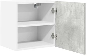 Függő szekrény Riga 2 pcs Beton szürke és fehér 40 x 31 x 40 cm