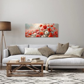 Kép - Pipacsok festménye (120x50 cm)