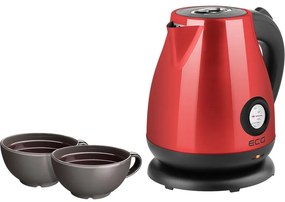 ECG RK 1705 Metallico Rosso elektromos vízforraló