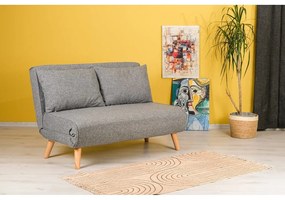 Szürke kinyitható kanapé 120 cm Folde – Artie