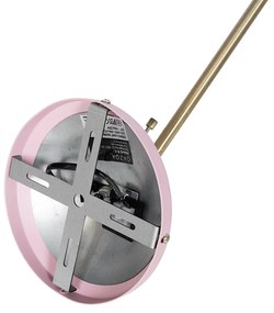 Retro mennyezeti lámpa rózsaszín bronzzal - Milou