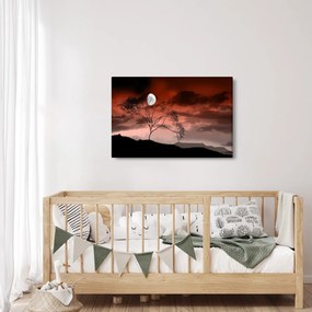 Kép - Hold megvilágítja az éjszakát (90x60 cm)