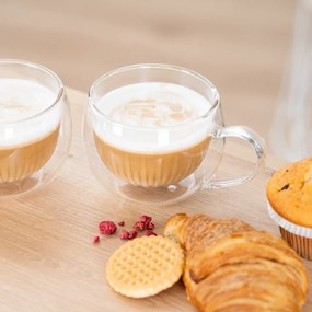 4Home Hot&Cool Thermo cappuccino pohár 270 ml, 2 db