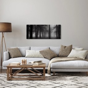 Kép - erdő a ködben (120x50 cm)