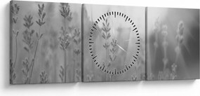 Kép - Levendula (órával) (90x30 cm)