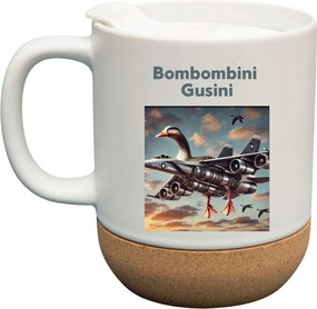 Bögre Fehér Parafa Viral Italian Brainrot Mem Tiktok Bombombini Gusini