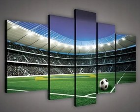 Vászonkép 170x100 Labdarúgó stadion lelátó sport foci mérkőzés aréna szurkolók