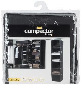 Garment So fekete függő rendszerező, 6 rekesszel - Compactor