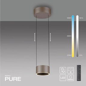 Paul Neuhaus modern függeszték pure clipse barna pln2471-97