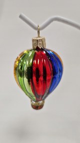 Karácsonyfadísz üvegből Léggömb