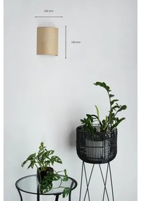 Brilagi - Fali lámpa SEMI 1xE27/15W/230V átm. 20 cm bézs