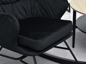 Fotel Lusil (fekete). 1110283