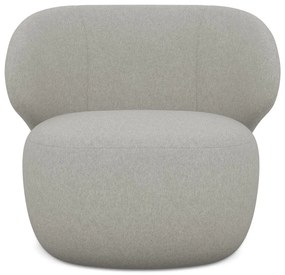 Világosszürke fotel Kama – Makamii