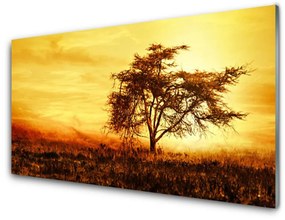 Üvegkép fa Természet 100x50 cm