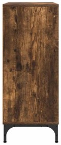 Széf fiókkal Füstölt tölgy 79.5 x 33 x 82 cm Faanyag