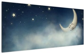 Kép - Hold csillagokkal (120x50 cm)