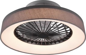 TRIO R62662111 FARSUND Ventilátoros lámpa Szürke LED IP20