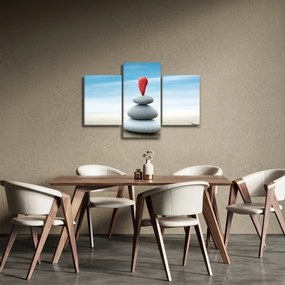 Kép - Egyensúly kövekkel (90x60 cm)