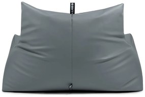Sötétkék bőrutánzat babzsákfotel Icy Sofa – So Soft?