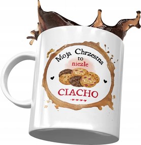 Keresztanya bögre Születésnapi Ajándék Nyomtatott Fotóval