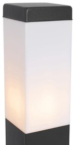 Kültéri lámpa sötétszürke 45 cm foglalattal IP44 - Malios