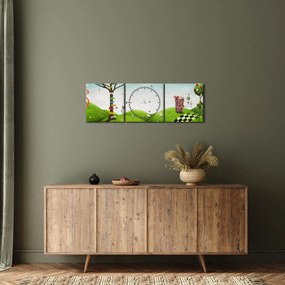 Kép egy csodálatos tájról (órával) (90x30 cm)
